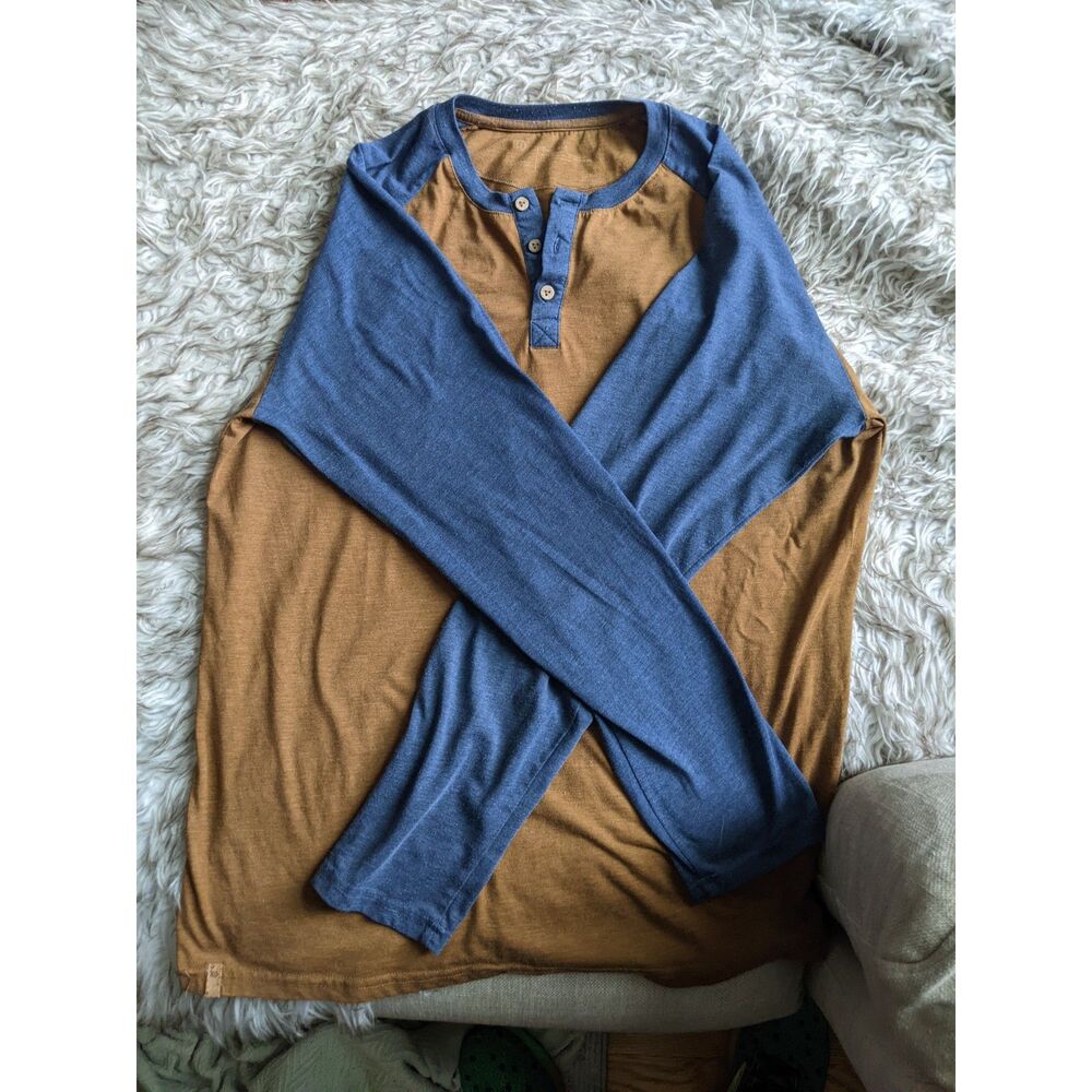 Tentree Henley Classic Henley Longsleeve Men's large